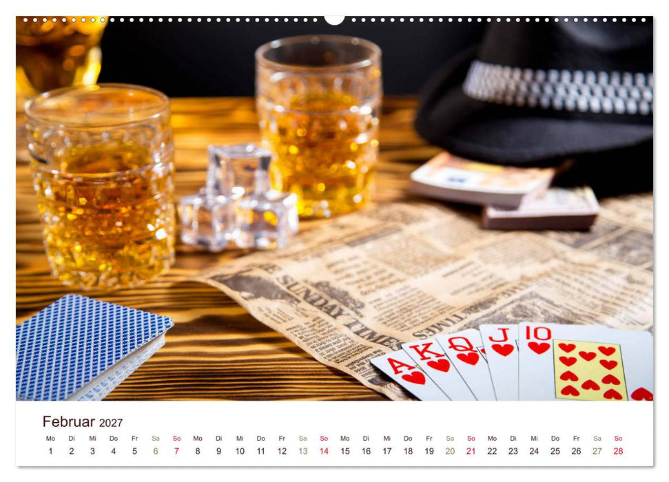 Whisky und Whiskey 2027. Sinnliche Impressionen (CALVENDO Wandkalender 2027)