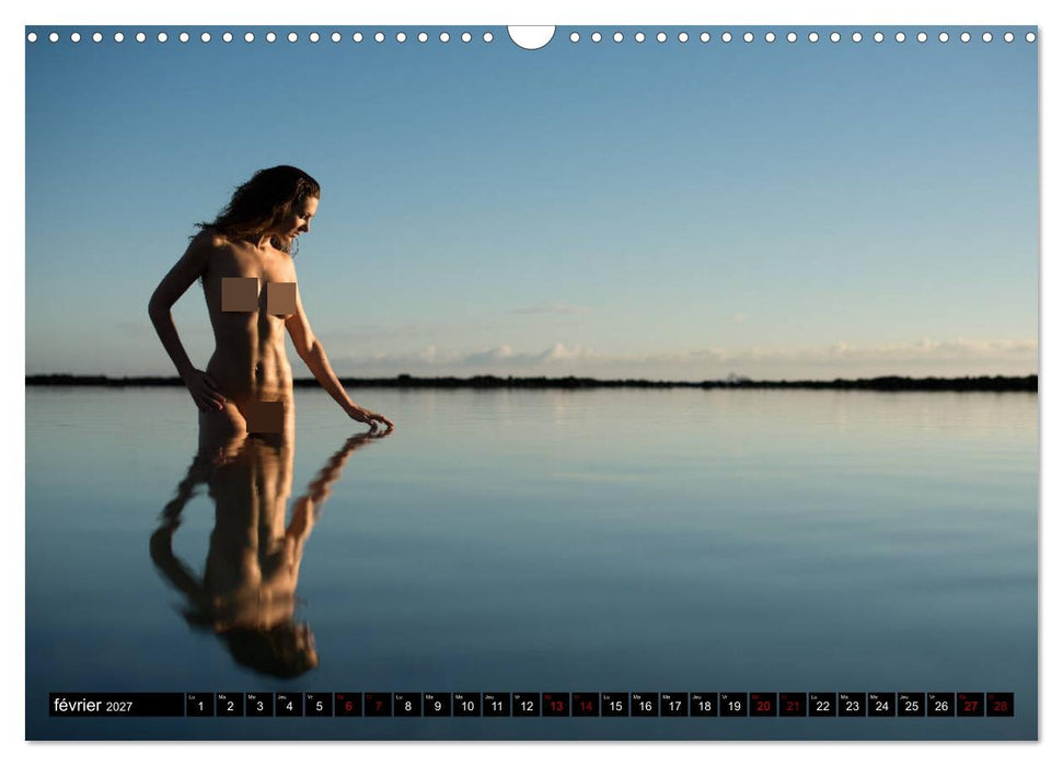 Lanzarote et le nu (CALVENDO Calendrier mensuel 2027)