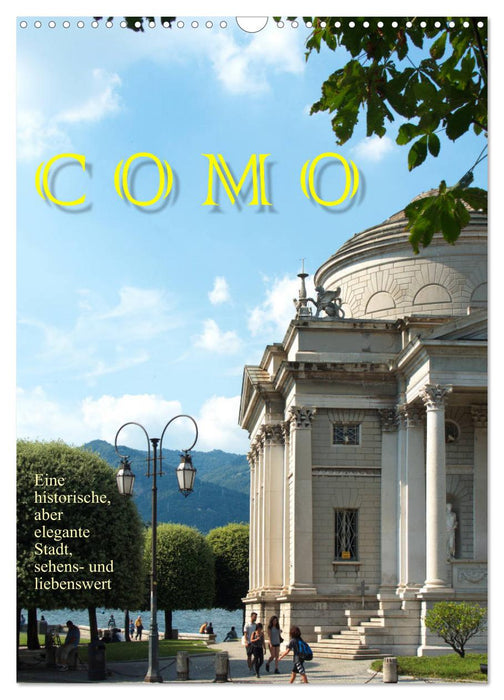 Como, sehens- und liebenswert (CALVENDO Wandkalender 2027)