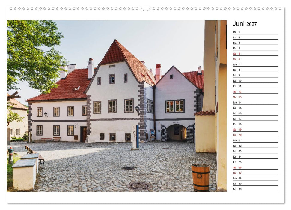 Ein Wochenende in Krumau (CALVENDO Wandkalender 2027)