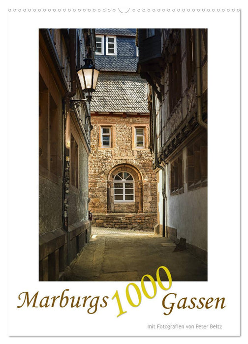 Marburgs 1000 Gassen (CALVENDO Wandkalender 2027)