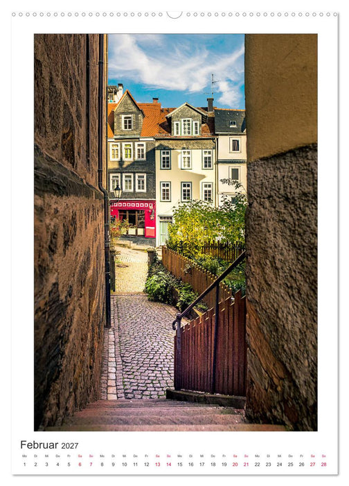 Marburgs 1000 Gassen (CALVENDO Wandkalender 2027)