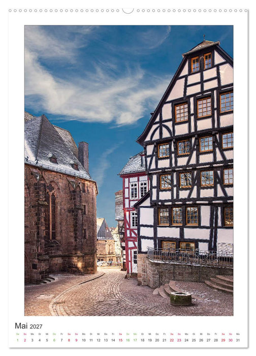 Marburgs 1000 Gassen (CALVENDO Wandkalender 2027)