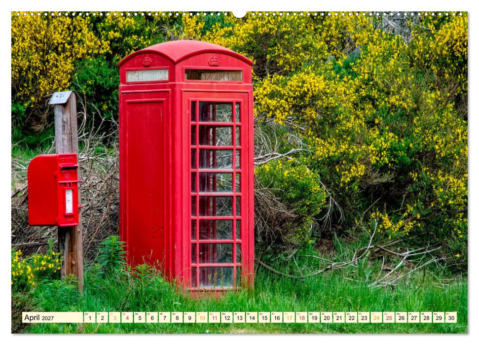 Die bekannteste Telefonzelle der Welt - Telephone Booth (CALVENDO Premium Wandkalender 2027)