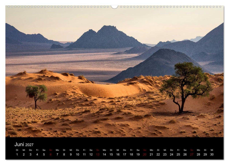 Das Licht Namibias (CALVENDO Wandkalender 2027)
