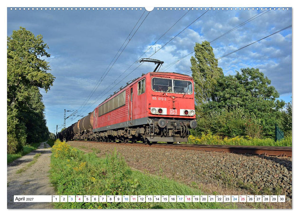 Die Baureihe 250 - Reichsbahnlok in DB-Diensten (CALVENDO Wandkalender 2027)