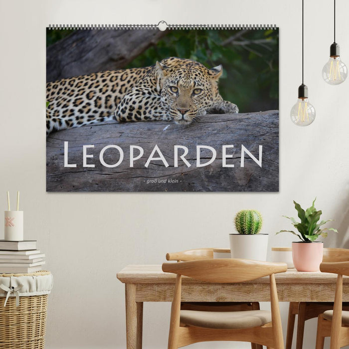 Leoparden - groß und klein (CALVENDO Wandkalender 2027)