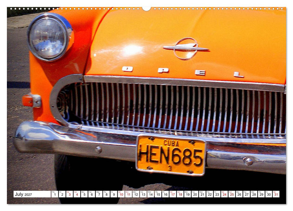 Opel Nostalgia (CALVENDO Premium-Calendar 2027)