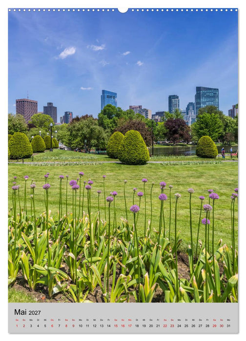 BOSTON Historie und urbane Idylle (CALVENDO Wandkalender 2027)