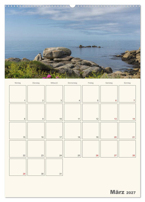 Sommertage in der Bretagne (CALVENDO Wandkalender 2027)