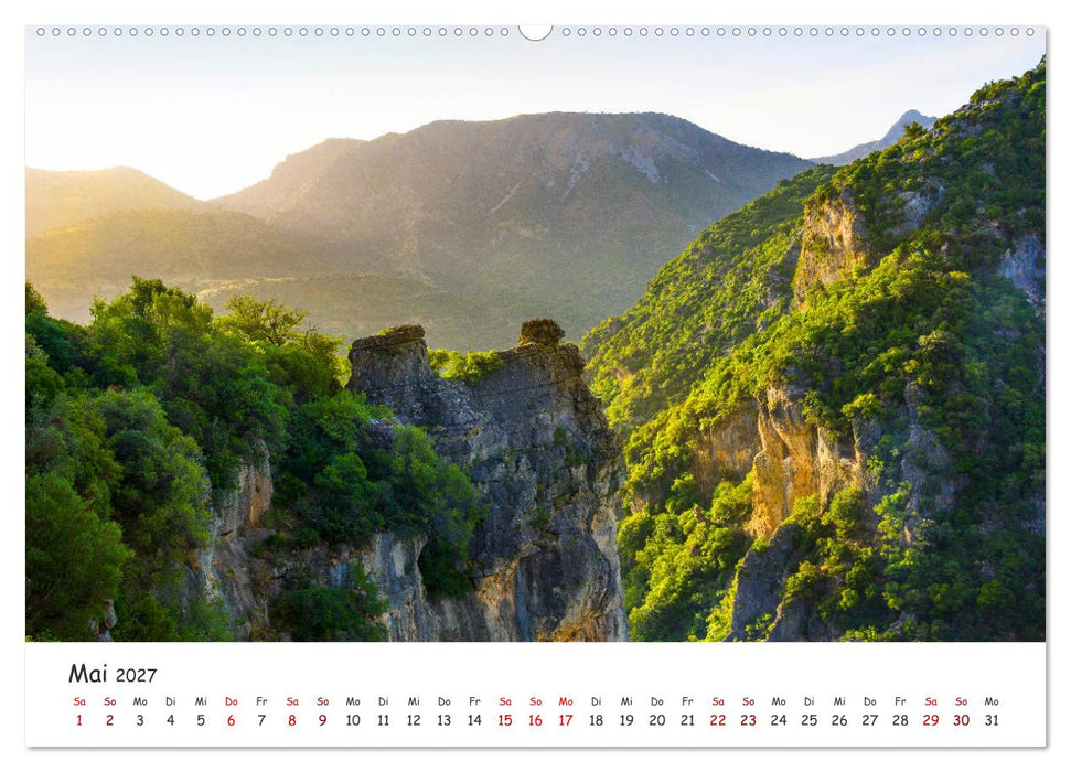 Andalusien - Weiße Dörfer und wilde Natur (CALVENDO Wandkalender 2027)