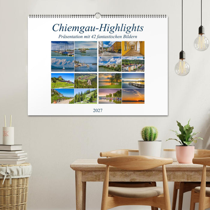 Chiemgau-Highlights (CALVENDO Wandkalender 2027)