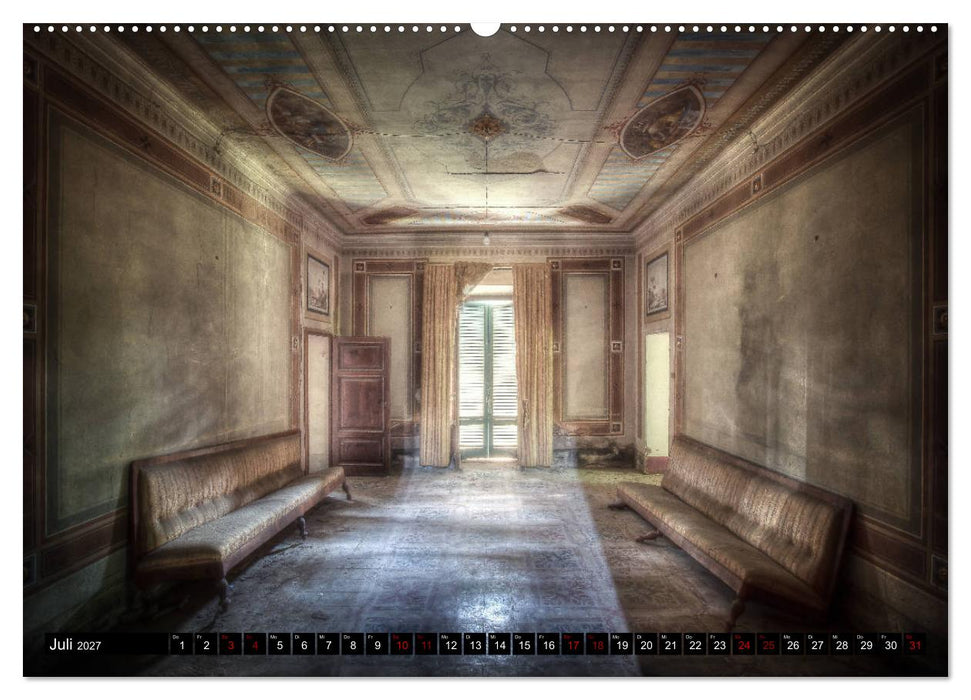 Italiens vergessene Palazzi (CALVENDO Premium Wandkalender 2027)