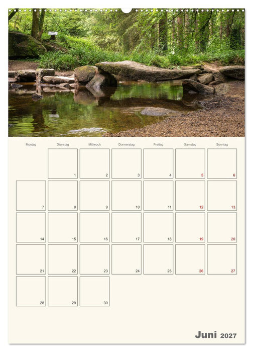Sommertage in der Bretagne (CALVENDO Premium Wandkalender 2027)