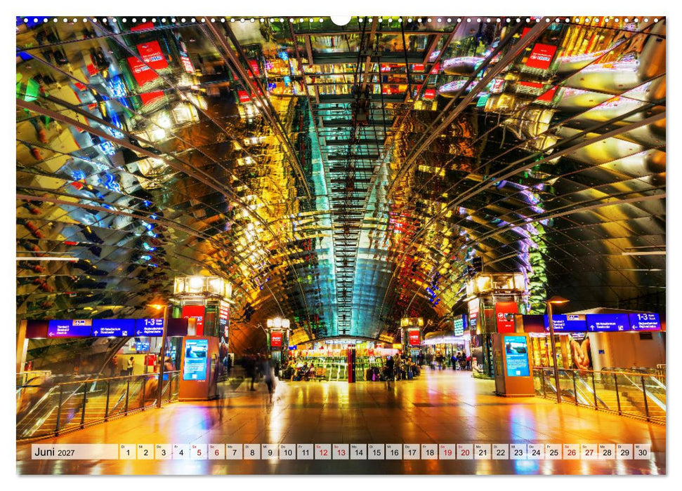 Bahnhöfe in Europa (CALVENDO Wandkalender 2027)