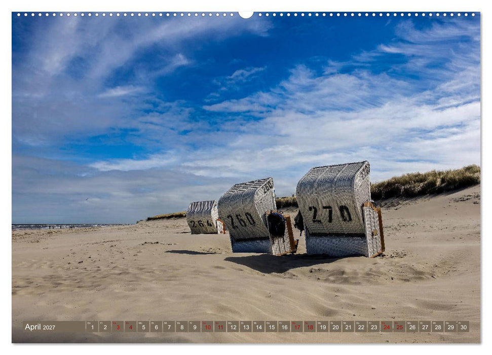 Einzigartiges Spiekeroog (CALVENDO Wandkalender 2027)