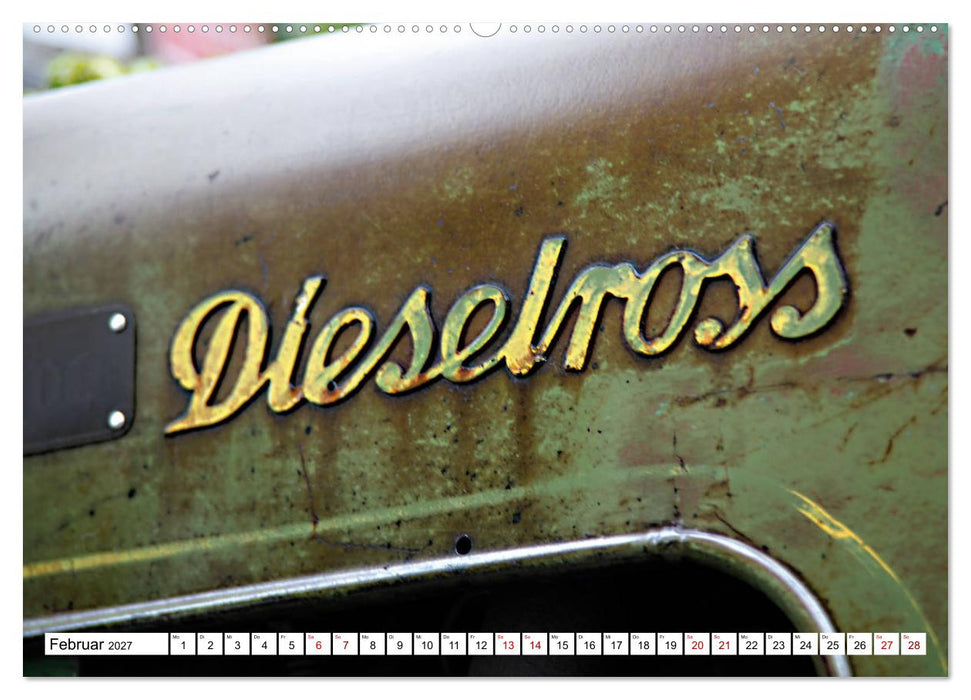 Traktoren und Schlepper (CALVENDO Premium Wandkalender 2027)