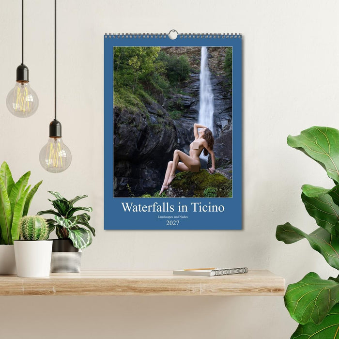 Waterfalls in Ticino (CALVENDO Monthly Calendar 2027)