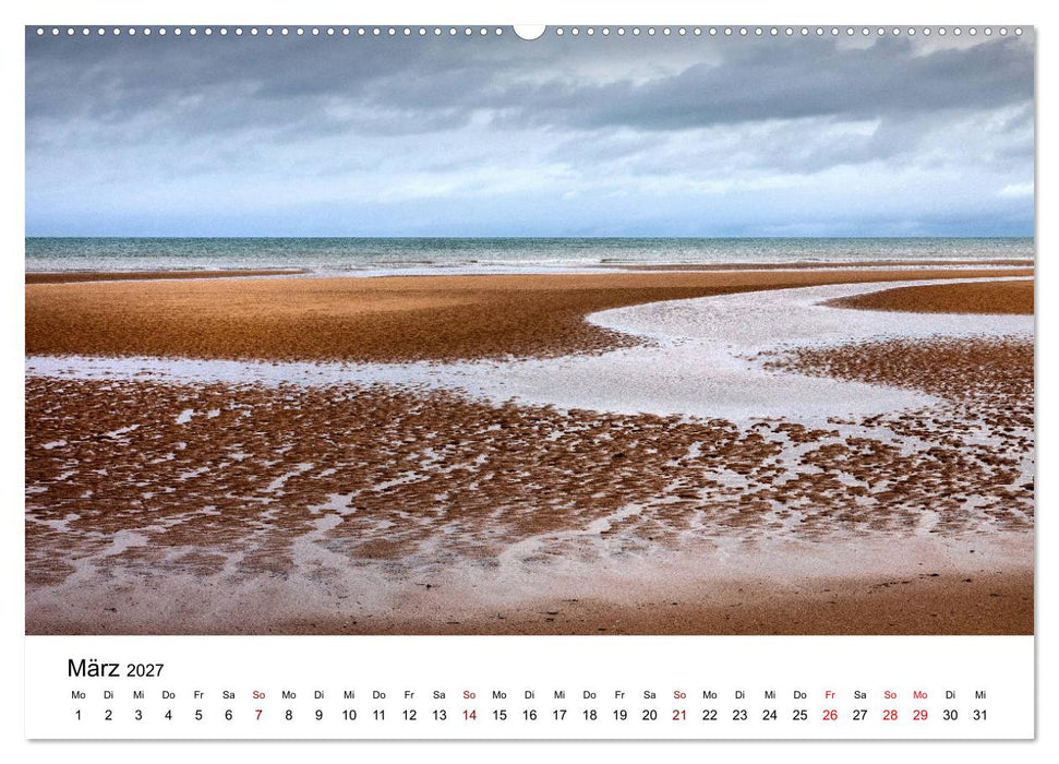 Normandie - Land am Meer (CALVENDO Wandkalender 2027)