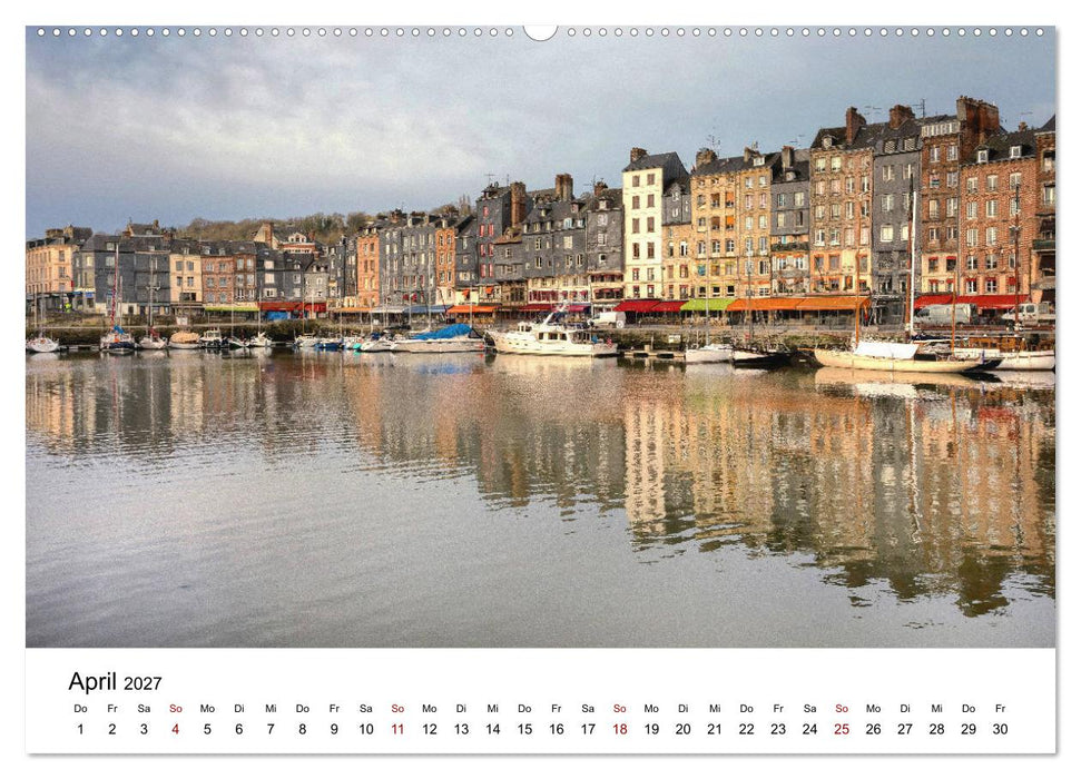 Normandie - Land am Meer (CALVENDO Wandkalender 2027)