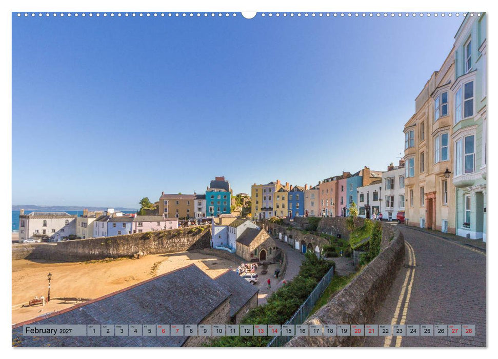 Beautiful Wales (CALVENDO Monthly Calendar 2027)