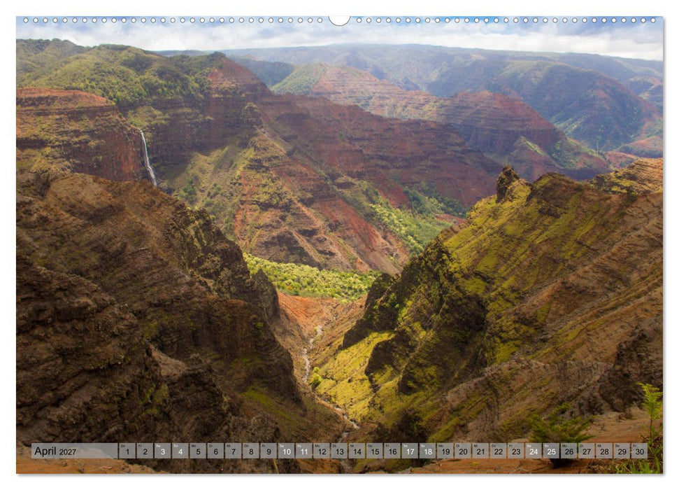 Kauai - Einmal Paradies und zurück (CALVENDO Wandkalender 2027)