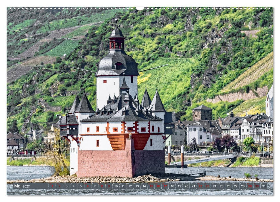 Burgen der Rheinromantik (CALVENDO Wandkalender 2027)