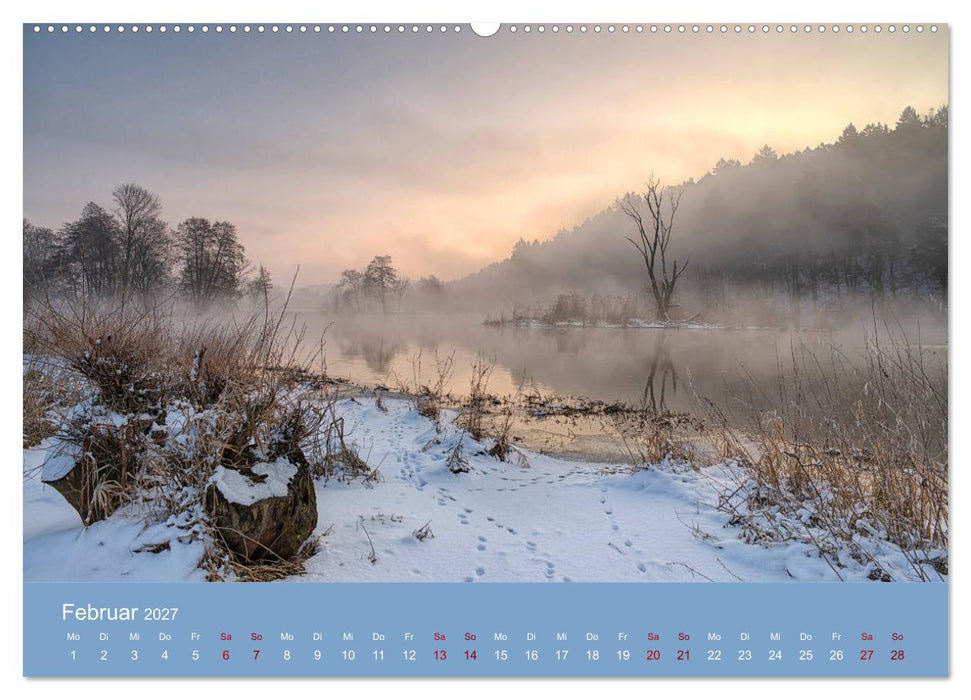 Das Jahr an der Naab zwischen Burglengenfeld und Kallmünz (CALVENDO Wandkalender 2027)