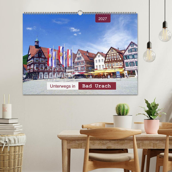 Unterwegs in Bad Urach (CALVENDO Wandkalender 2027)