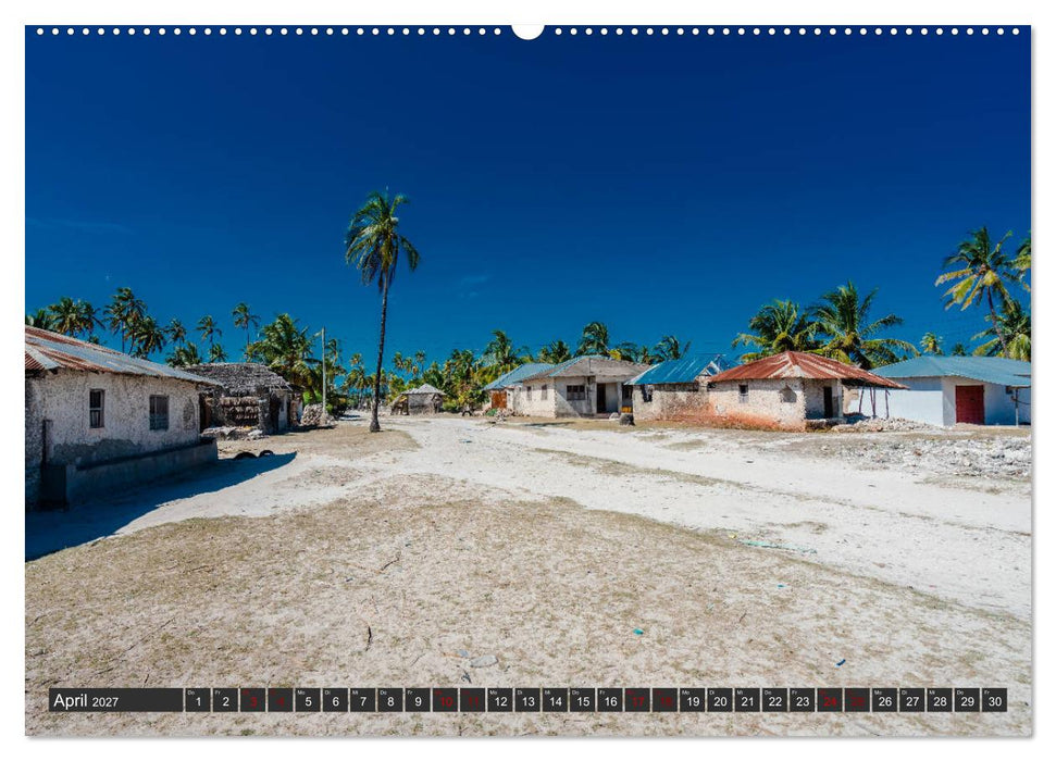 Inselparadies Sansibar (CALVENDO Wandkalender 2027)