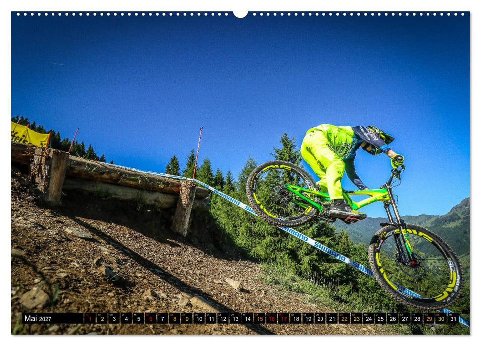 Downhill Racing (CALVENDO Wandkalender 2027)