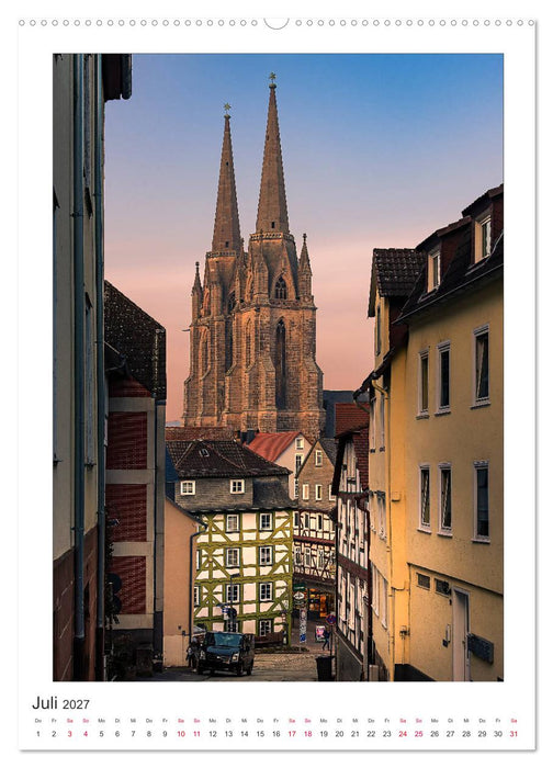 Marburgs 1000 Gassen (CALVENDO Premium Wandkalender 2027)
