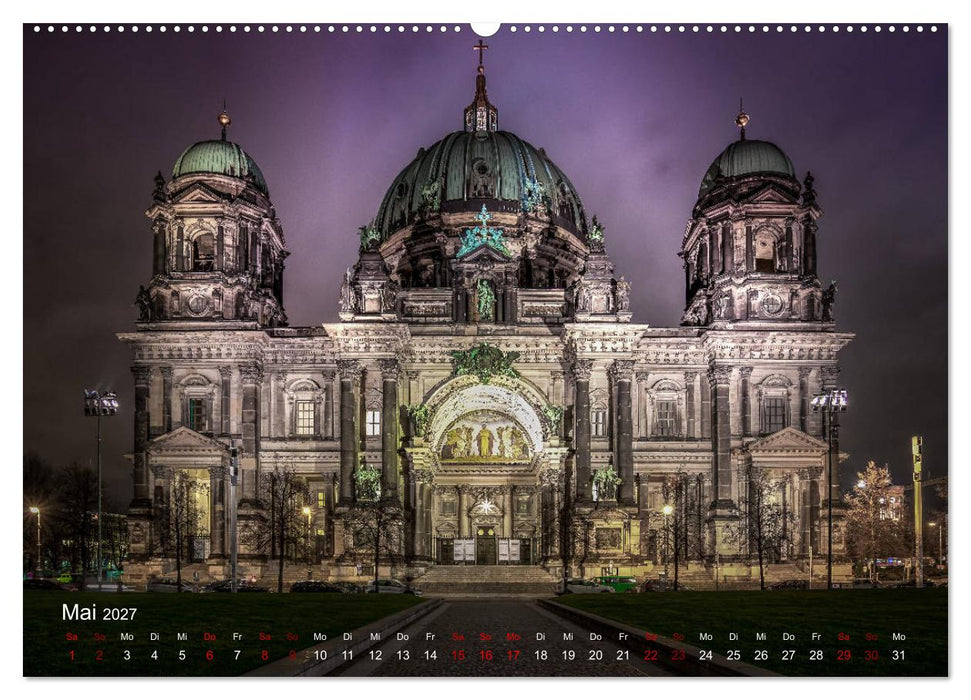 Deutschland Impressionen bei Nacht (CALVENDO Wandkalender 2027)