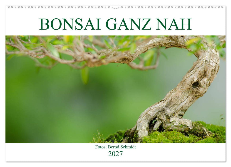 Bonsai ganz nah (CALVENDO Wandkalender 2027)