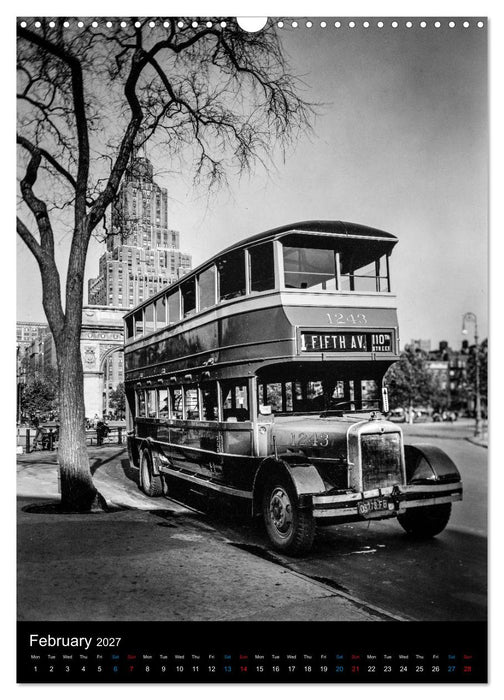 Historic New York 1936 (CALVENDO Monthly Calendar 2027)