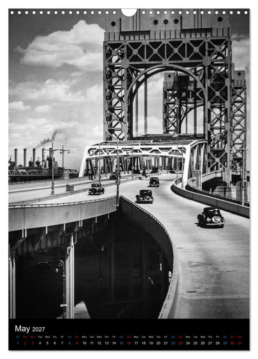 Historic New York 1936 (CALVENDO Monthly Calendar 2027)