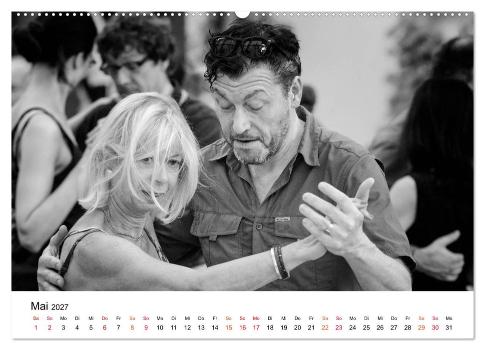 Tango Argentino - Paare beim Tanz auf öffentlichen Plätzen (CALVENDO Wandkalender 2027)