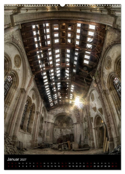 Lost Places - Verlassene Kirchen (CALVENDO Wandkalender 2027)