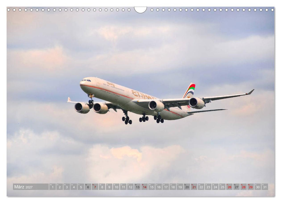 Flugzeuge - Eindrucksvolle Riesen am Himmel (CALVENDO Wandkalender 2027)