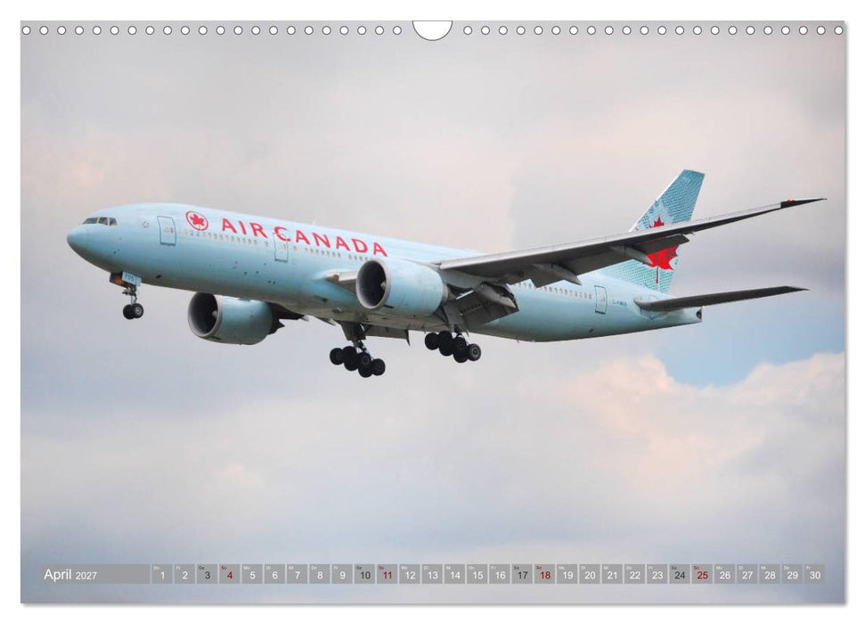 Flugzeuge - Eindrucksvolle Riesen am Himmel (CALVENDO Wandkalender 2027)