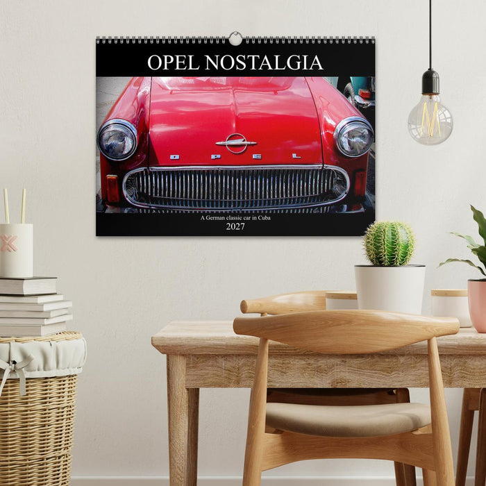 Opel Nostalgia (CALVENDO Monthly Calendar 2027)