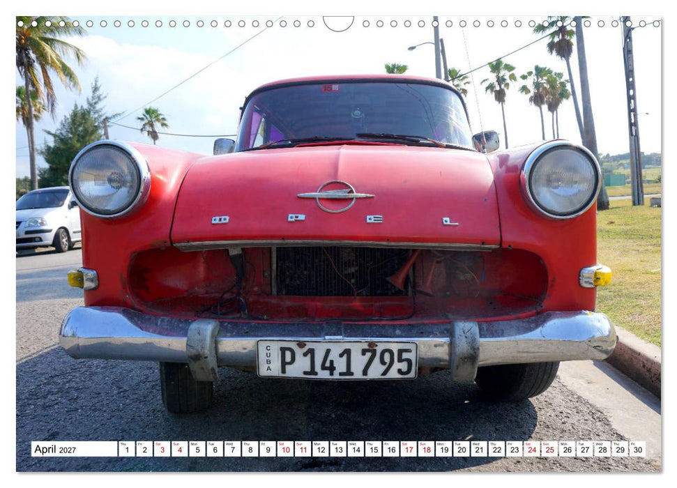 Opel Nostalgia (CALVENDO Monthly Calendar 2027)