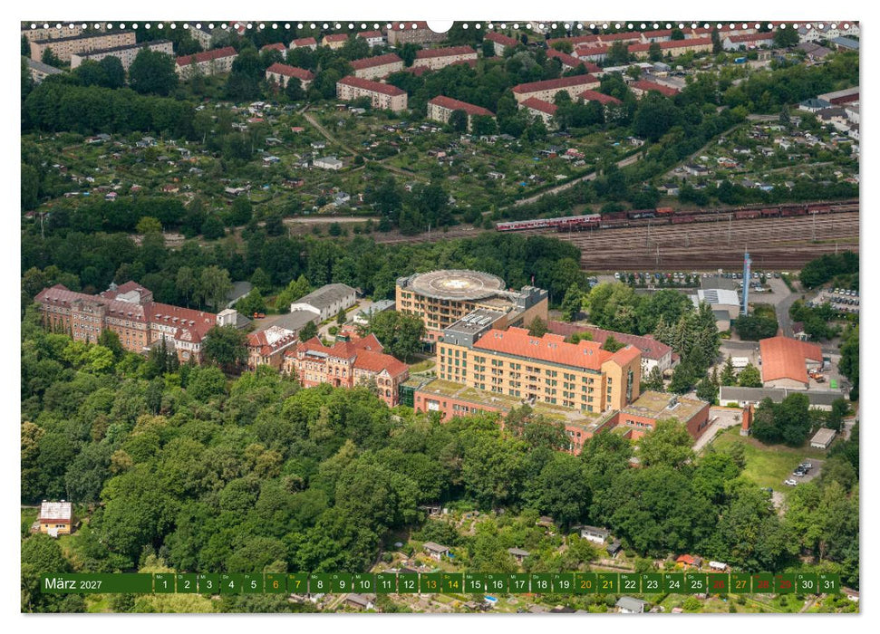 Eberswalde in Luftbildern (CALVENDO Premium Wandkalender 2027)