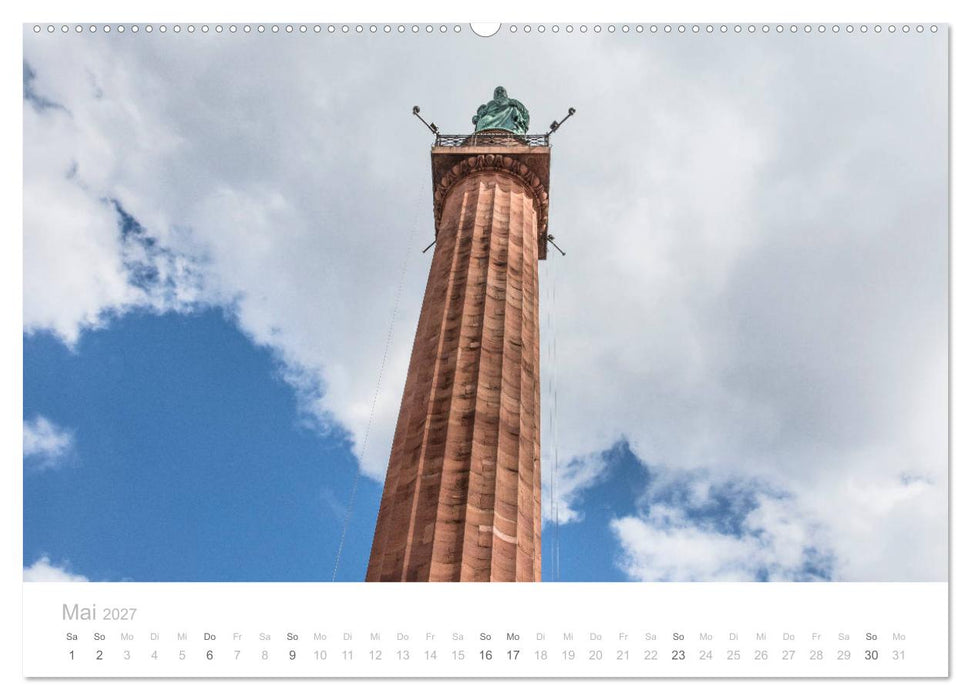 Darmstadt – Gärten, Kunst, Architektur (CALVENDO Wandkalender 2027)