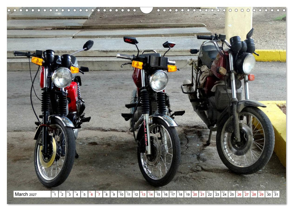 The Legendary MZ (CALVENDO Monthly Calendar 2027)