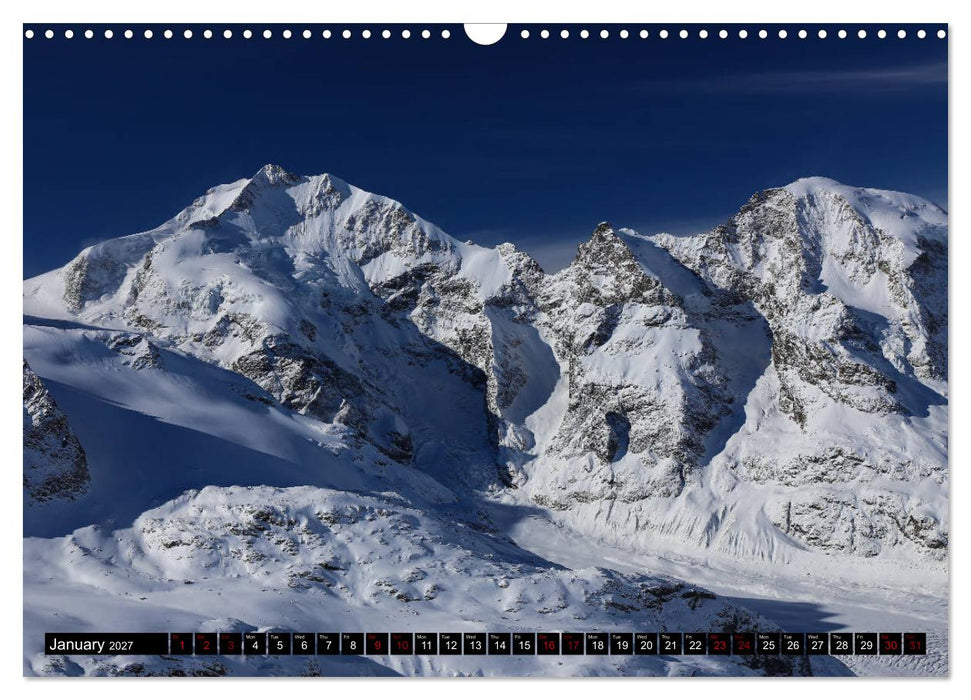 The Upper Engadine (CALVENDO Monthly Calendar 2027)