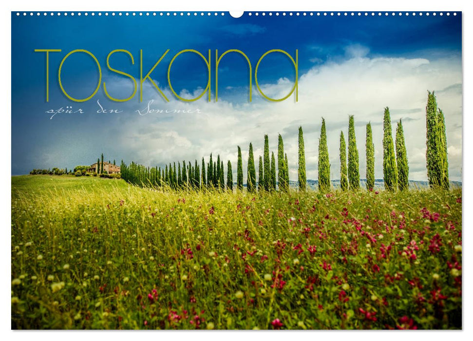 Toskana - spür den Sommer (CALVENDO Wandkalender 2027)