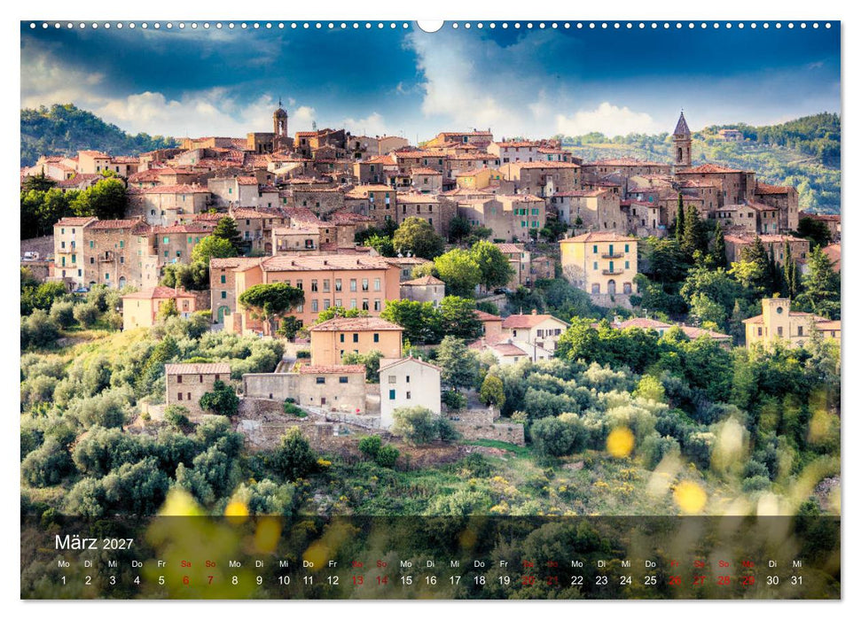 Toskana - spür den Sommer (CALVENDO Wandkalender 2027)
