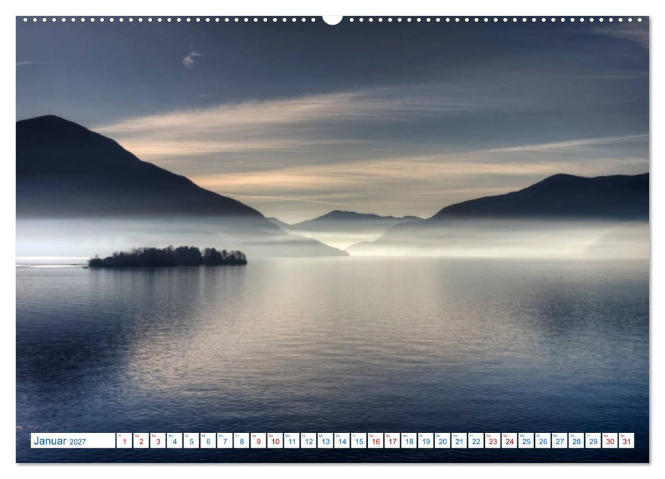 Schweiz - Vom Hochgebirge zu Palmen (CALVENDO Premium Wandkalender 2027)