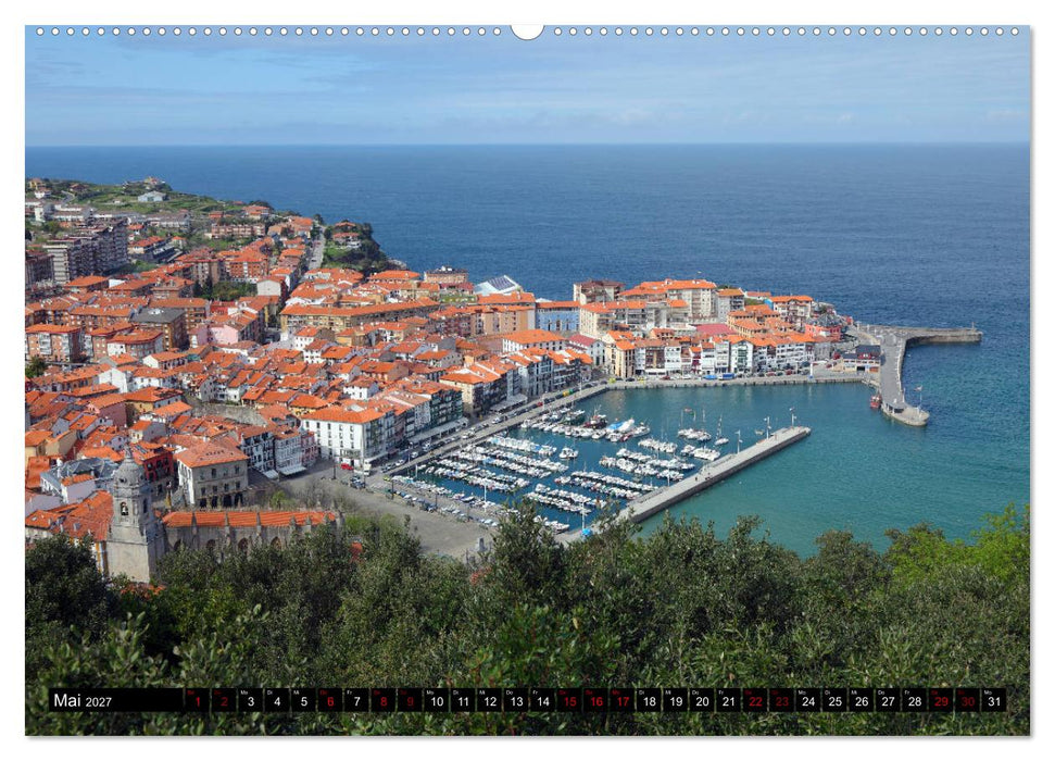 Spaniens Baskenland (CALVENDO Wandkalender 2027)